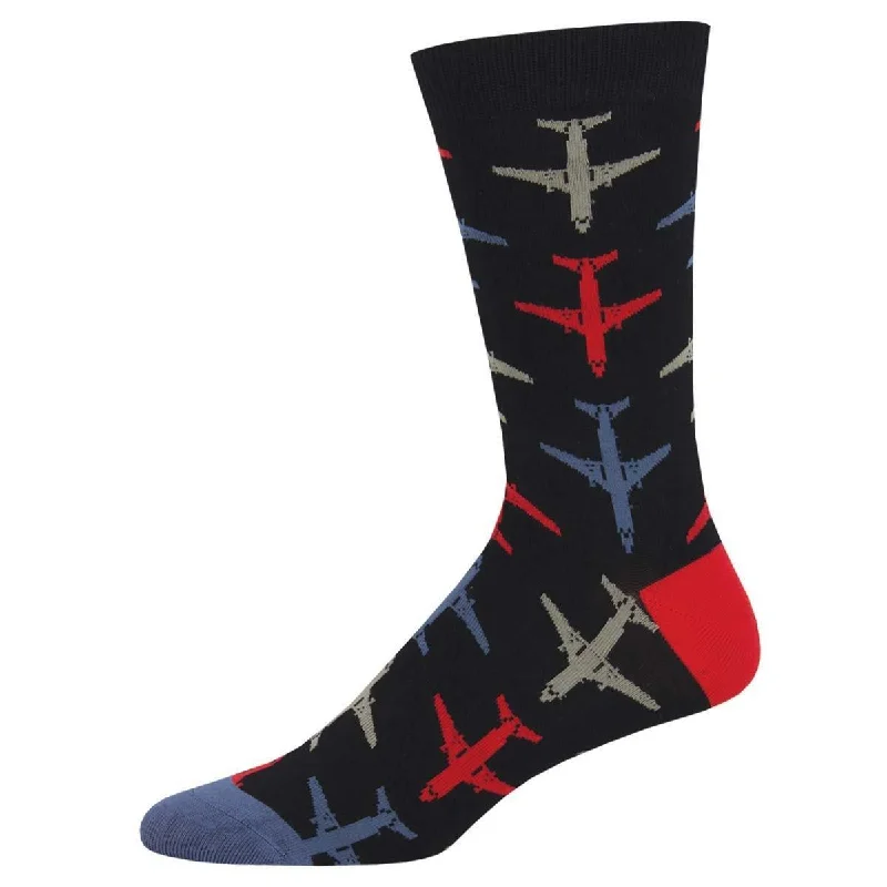 Airplanes | Men's Bamboo Crew