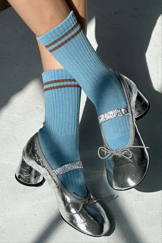 Boyfriend Socks (Powder Blue)