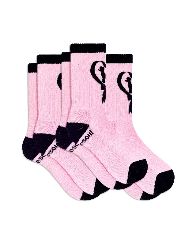 Caroline High Sock 3 Pack Solid