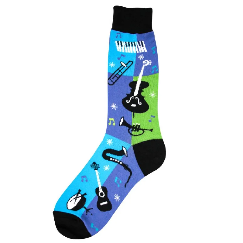 Colorful Jazz Men's Socks