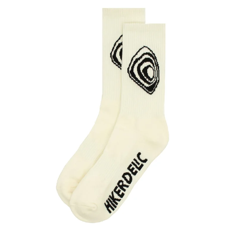 Hikerdelic Sabio Graphic Sock White