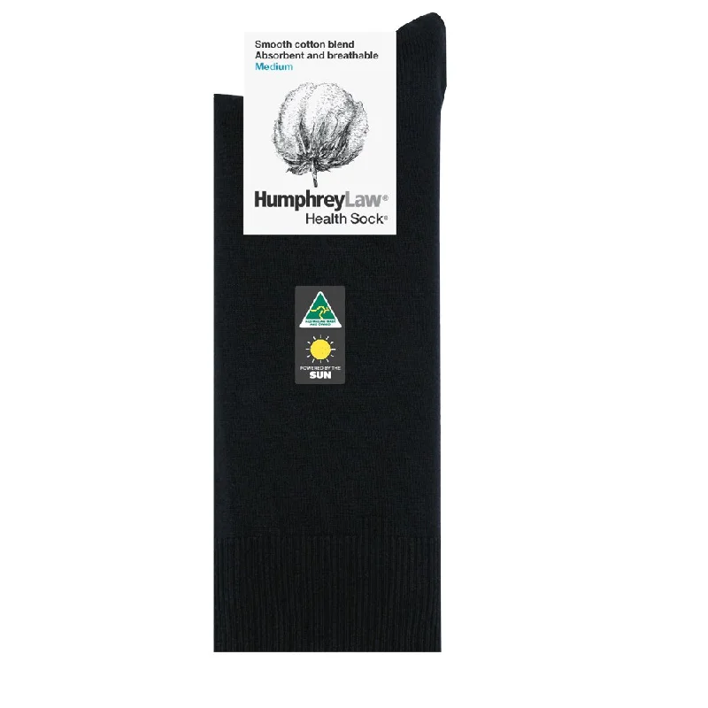 HUMPHREY LAW Classic Cotton Sock BLACK