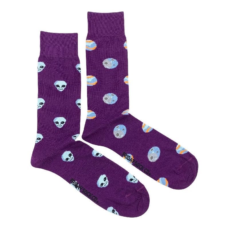 Men's Aliens & Planets Socks