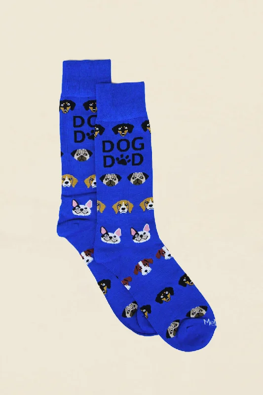 mens dog dad socks