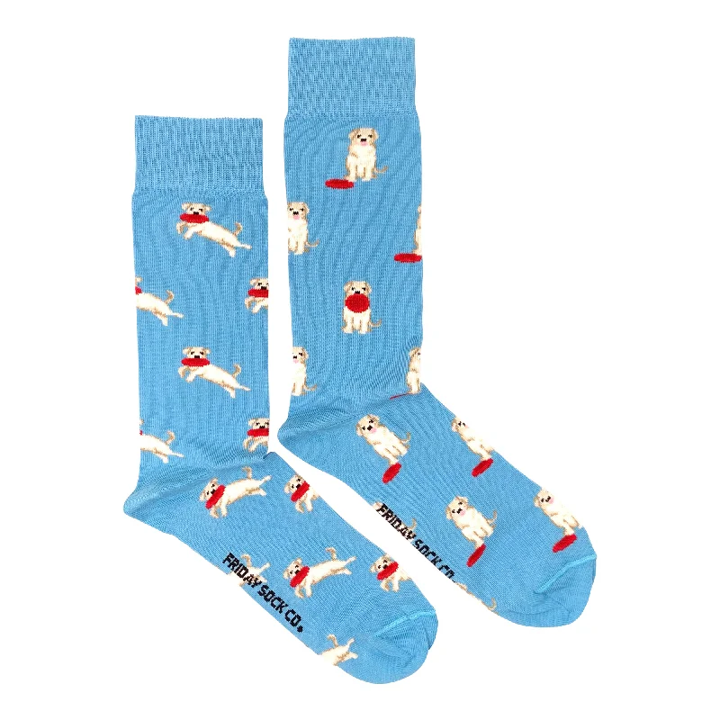 Men's Dog & Frisbee Socks