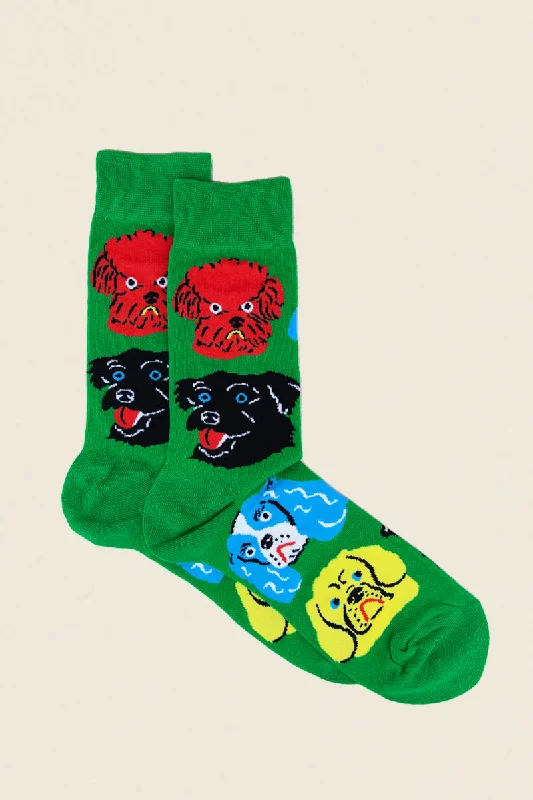 Mens Dog Pout Socks