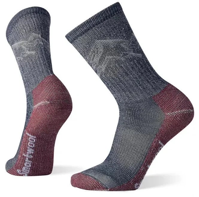 Men's Hike Classic Edition Light Cushion Mountain Pattern Crew Socks