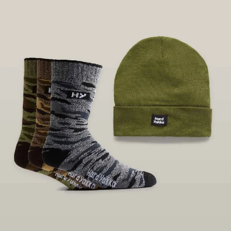 Unisex Socks & Beanie Set