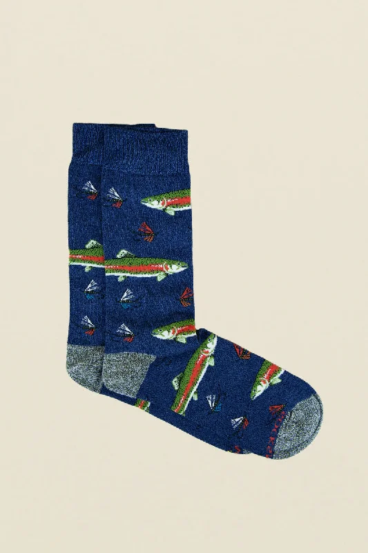 mens stout trout socks