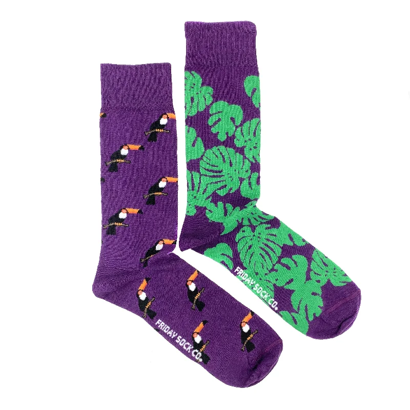 Men's Toucan & Monstera Socks