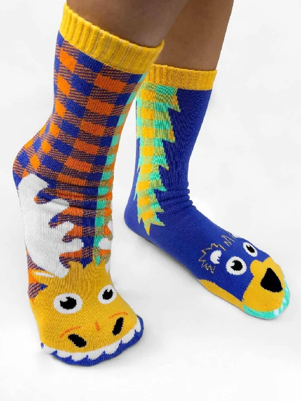 Moose & Bear | Adult Socks | Mismatched Cute Crazy Fun Socks