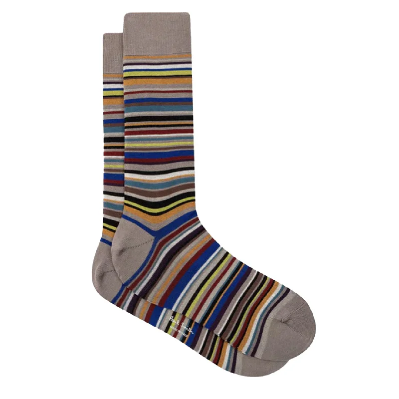 Paul Smith Sock Farley Stripe Slate