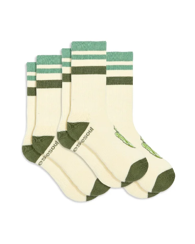 Pierce High Sock 3 Pack Solid