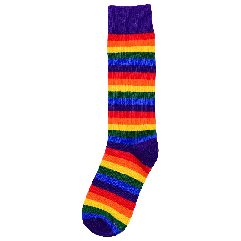 Rainbow Striped Socks