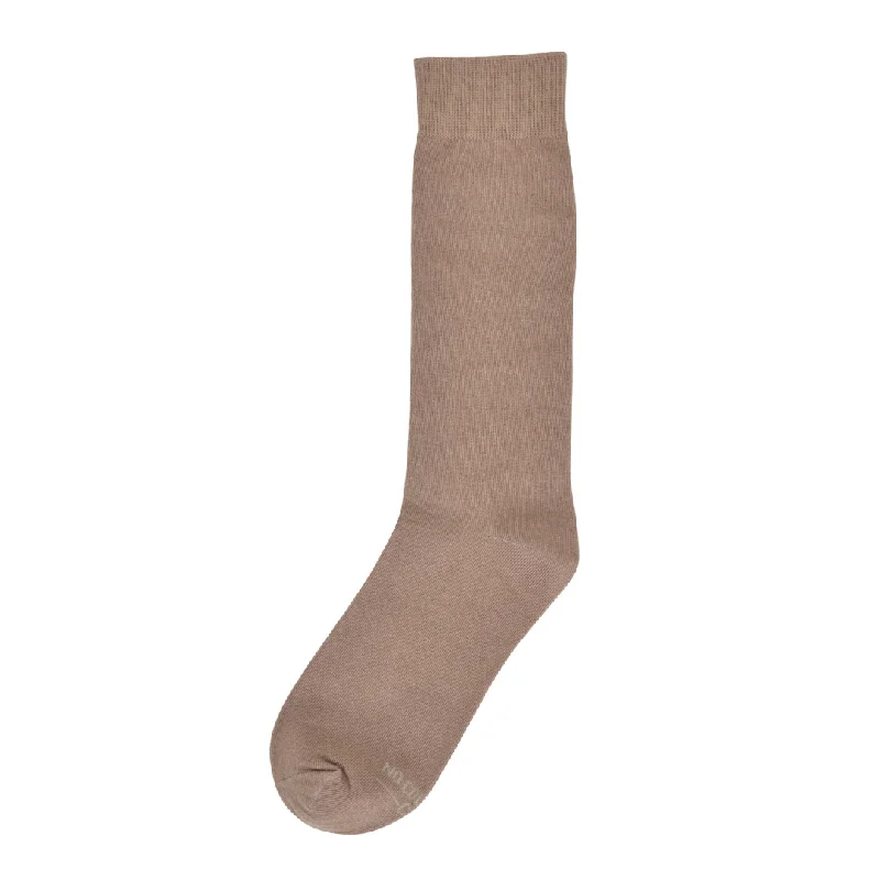 Solid Taupe Socks