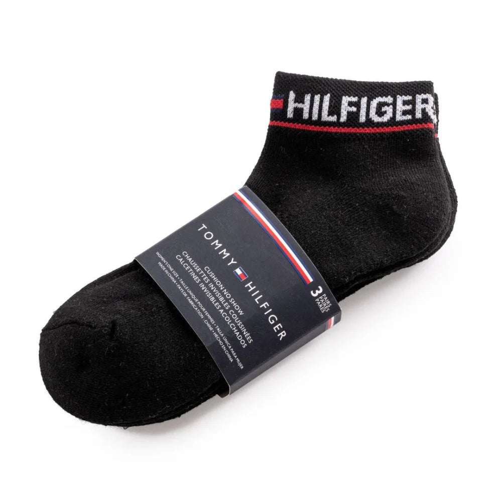 Tommy Hilfiger Ankle Sock 3-Pack Socks - BLKBLK