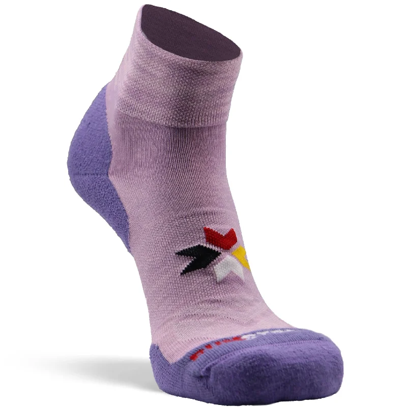 Inyanka Medium Weight Quarter Crew Running Sock