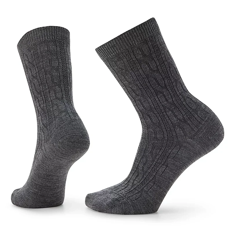 Women's Everyday Cable Crew Socks