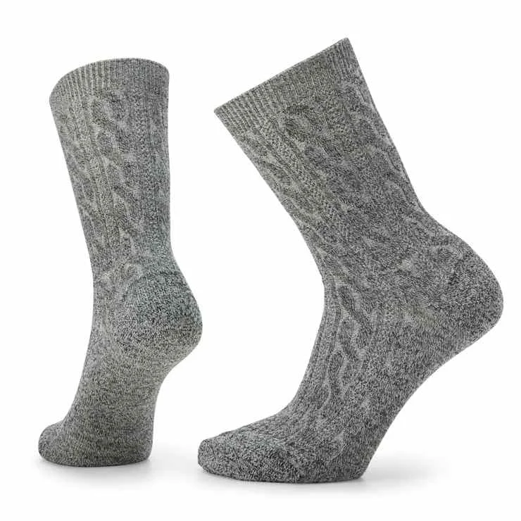 Women's Everyday Cable Crew Socks