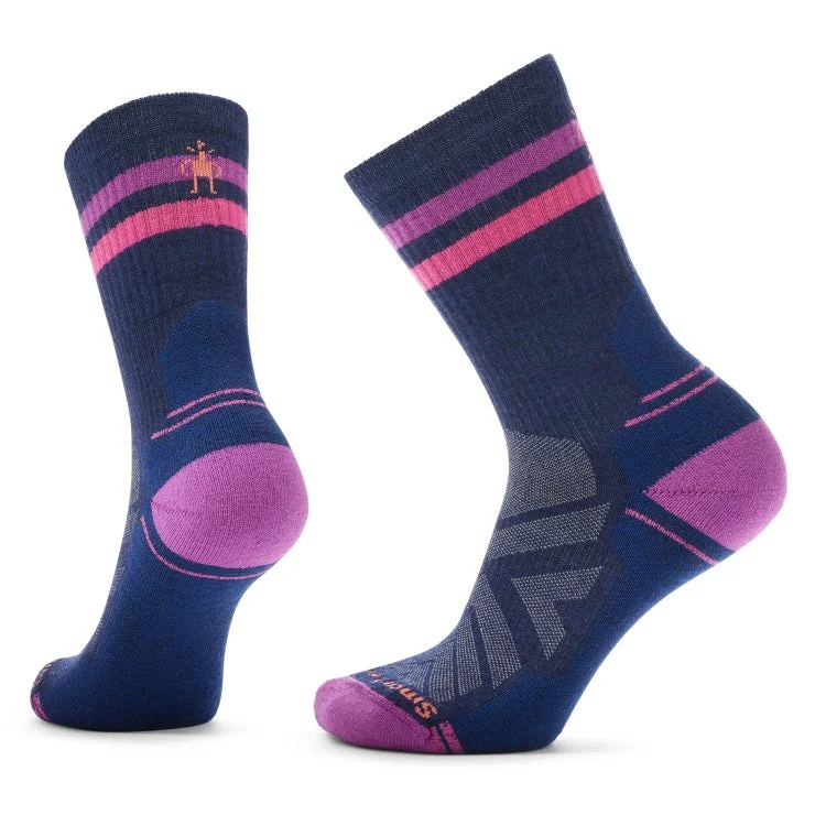 Women's Hike Light Cushion Tube Stripe Crew Socks